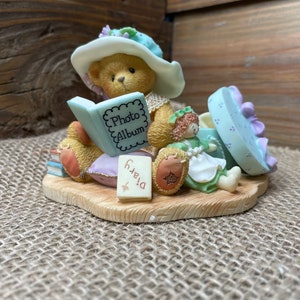 Cherished Teddies &quot;Lauren&quot; Vintage 1997- Limited Edition Figurine &quot;Cherished Memories Never Fade&quot; NIB