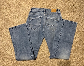 BKE Payton Mide Rise Tailored Boot Cut universal fit 25x30