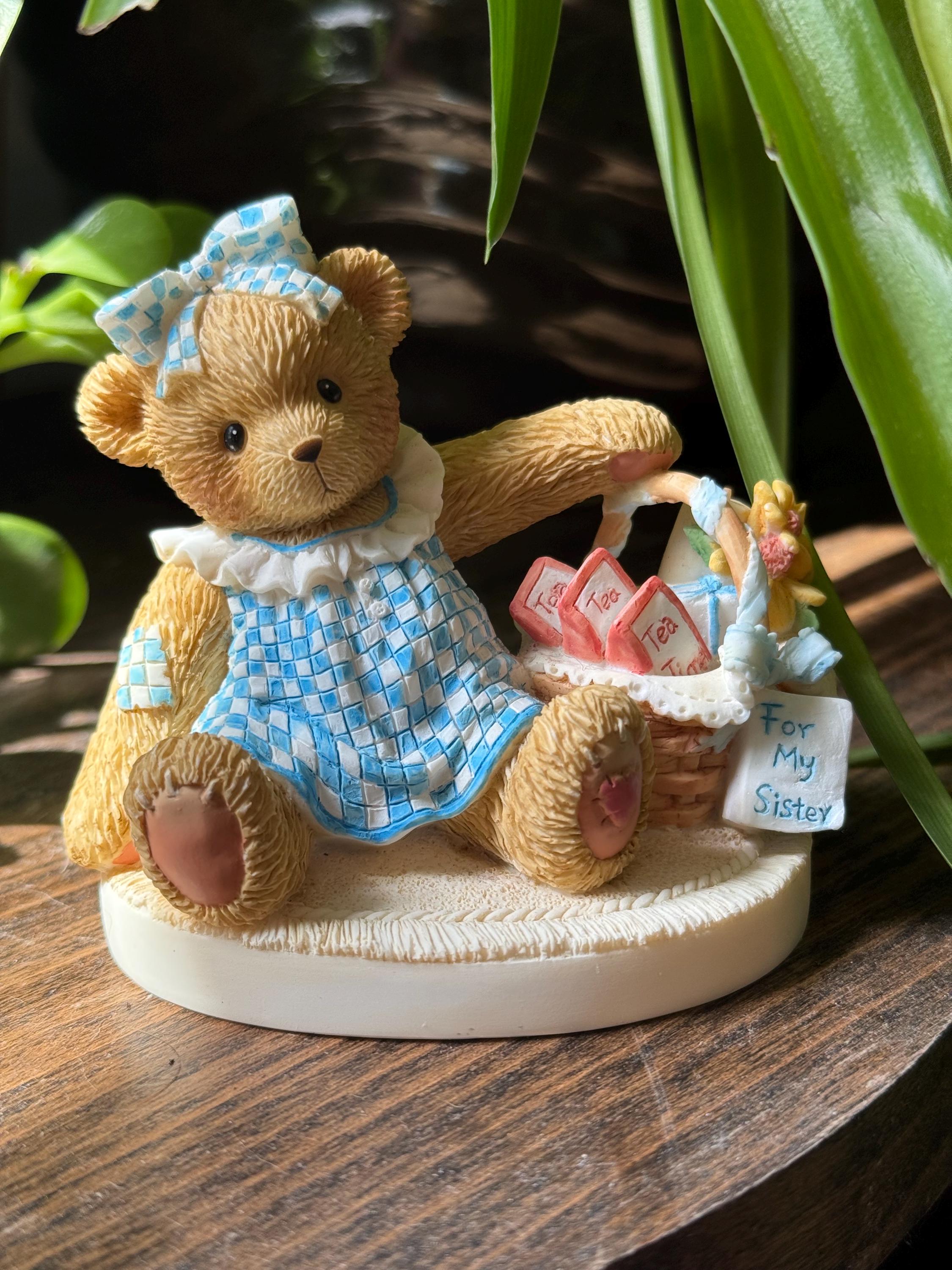 Cherished Teddies “love is Your Special-tea, Sister ”figure