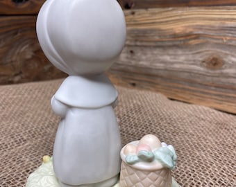 Vintage Precious Moments Figure *november by Enesco (retired) 1988