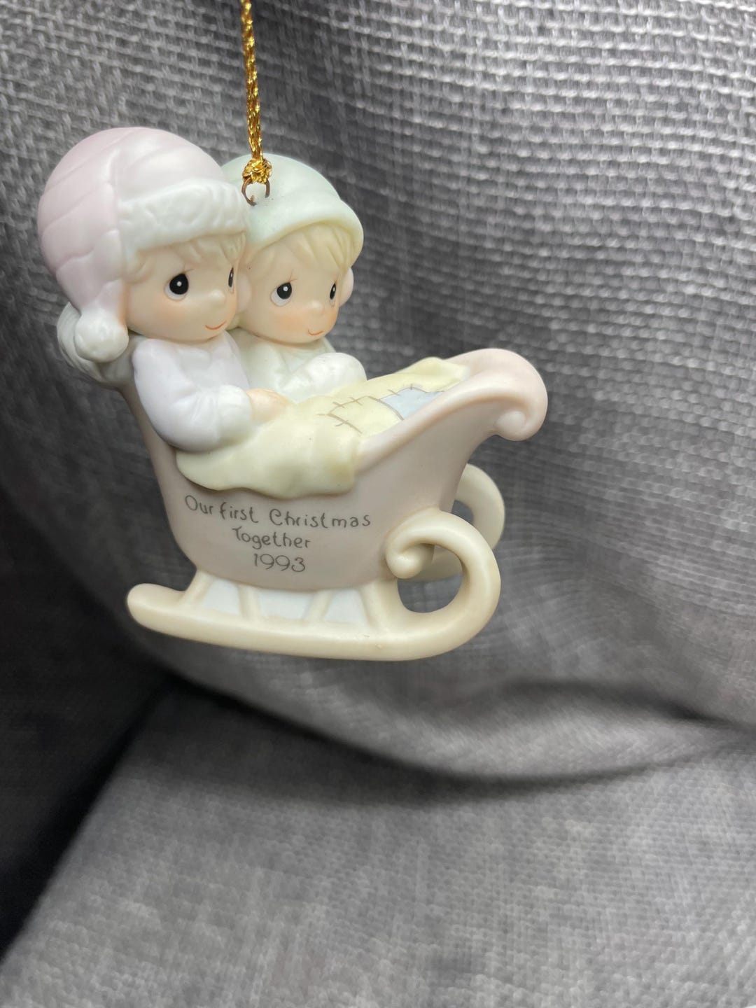 Vintage Precious Moments Ornament *1993 Our First Christmas Together ...