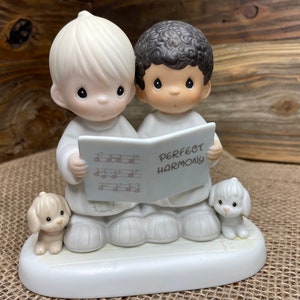 Vintage Precious Moments Figur *Perfect Harmony von Enesco (Retired) 1994