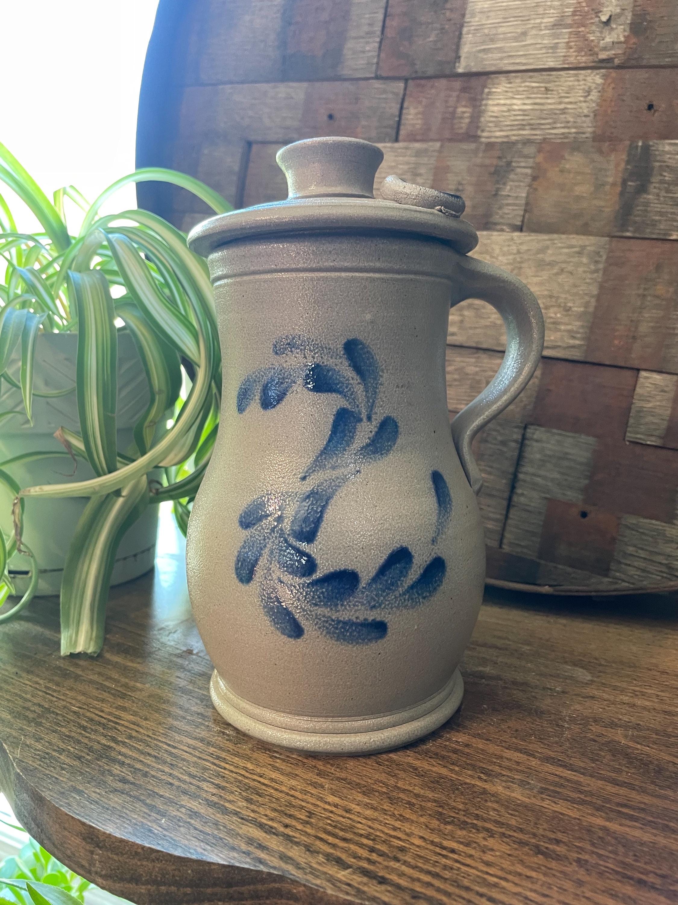 Rowe Pottery Handmade 2000 Storm Jar With Candle - Etsy