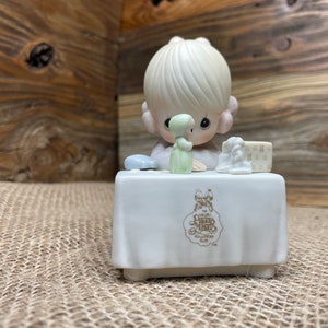 Vintage Precious Moments *My Happiness  by Enesco  (Retired) 1989