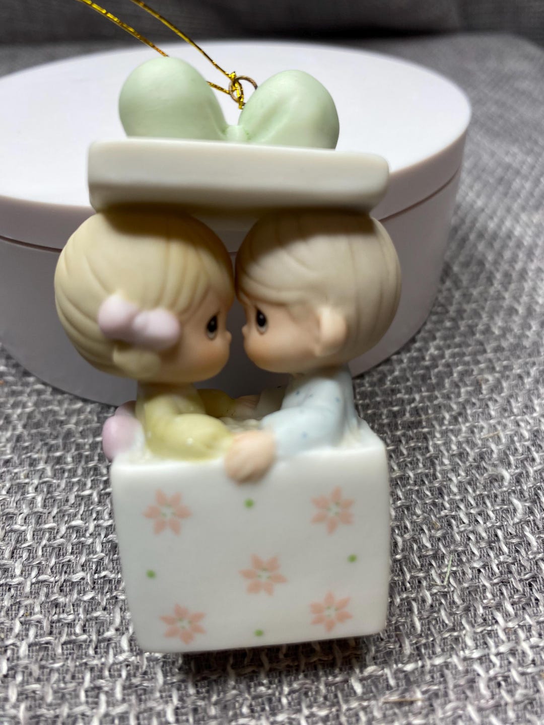 Vintage Precious Moments Ornament *1987 Our First Christmas Together ...