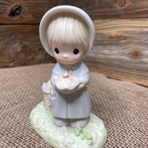 Vintage Precious Moments Figure *November by Enesco (Retired) 1988