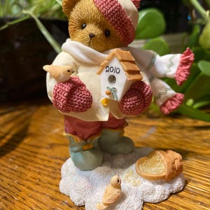 Cherished Teddies &quot;Lowell” Vintage &quot;The Warmth Of A Home&quot; - Enesco