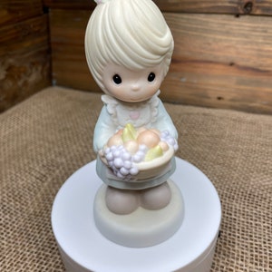 Vintage Precious Moments Figur *Die Frucht des Geistes ist Liebe von Enesco (im Ruhestand) 1993