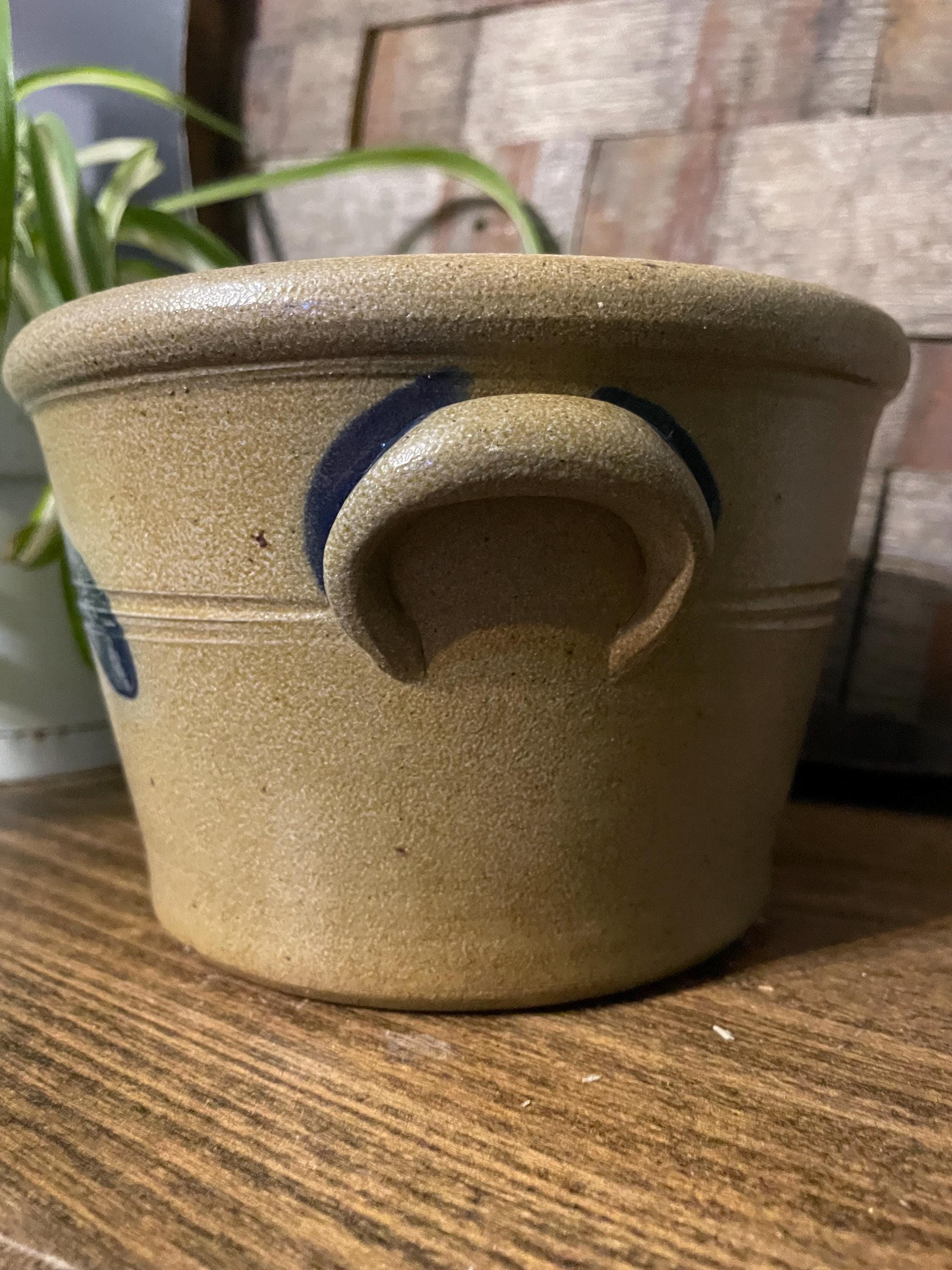 デットストック　ローポタリー　ROWE Pottery Historical Vintage Rowe Pottery Works 1997 Historical Small 2 Eared Bowl Salt