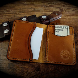 The Butch C - Horween Leather Bifold Wallet