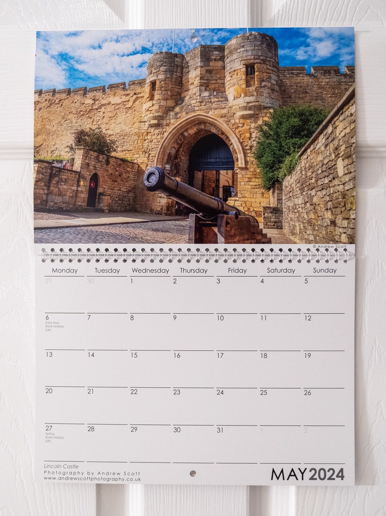 Lincoln 2024 A3 Calendar Etsy