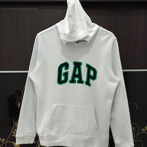 Vintage Gap Hoodie Sweatshirt Big Spellout