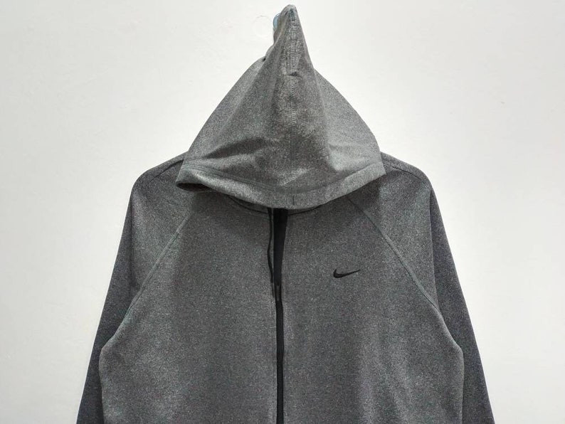 Nike Hoodie Zipper Therma Fit Embroidery Logo Nice Design image 2