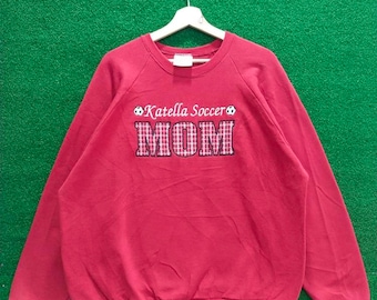 Katella Soccer MOM Big Spellout Embroidered