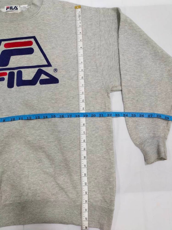 Vintage Fila Sweatshirt Big Spell Out - image 4