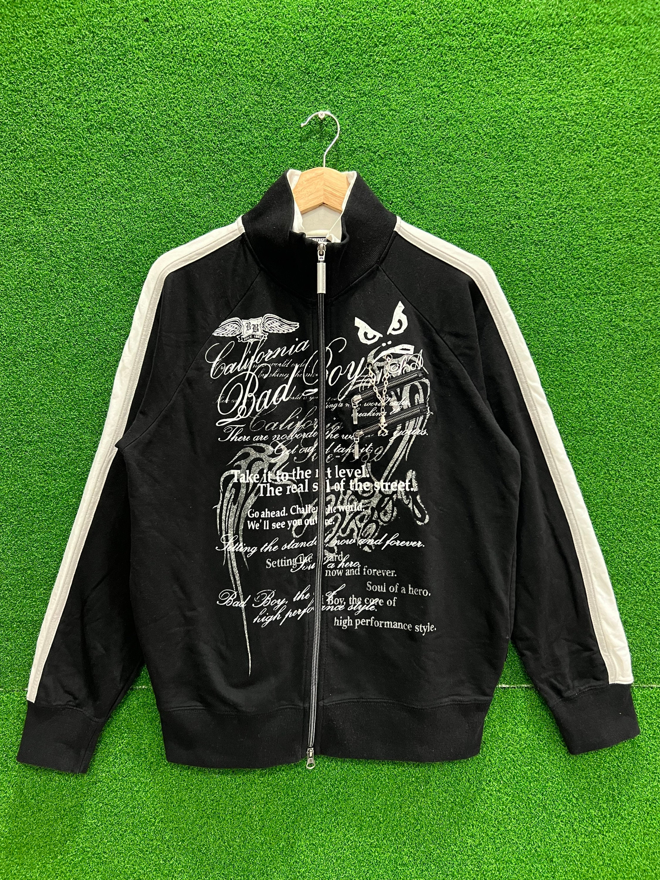 Vintage Bad Boy San Diego California USA Sweatshirt Full Zipper - Etsy