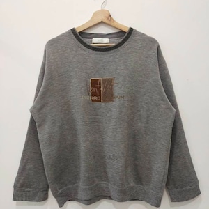 Vintage Pierre Balmain Sweatshirt Embroidered Spellout