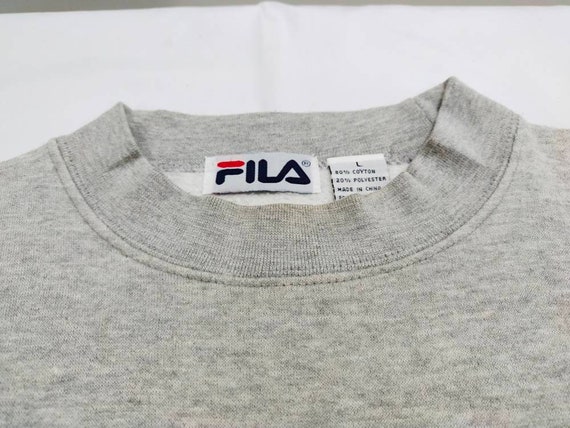 Vintage Fila Sweatshirt Big Spell Out - image 5