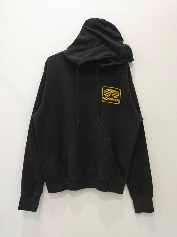 Vintage VONZIPPER Hoodie Big Logo Surf Skateboard - Etsy