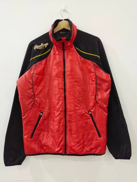 Veste D'échauffement Rawlings, Bleue, Taille S, Pour Pratique De Baseball