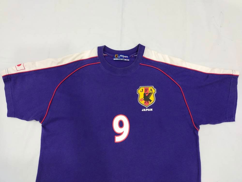 Vintage 1996 JFA Nishizawa Shirt Big Spell Out Japan Football