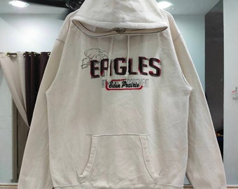 J.America Hoodie Eagle Eden Prairie Embroidery Spellout