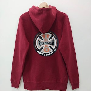 HINO TRUCK COMPANY Always Yokonori Hoodie Pullover Jumper Sweatshirt Big Spellout