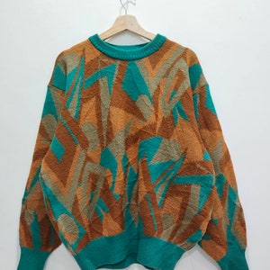 RARE!! Seve Ballesteros Professional Golfer Knitwear Pullover Jumper Sweatshirt