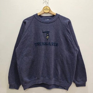 80s TRUSSARDI vintage sweat shirt トラサルディ 80s TRUSSARDI vintage sweat shirt トラサルディ - メルカリ
