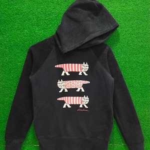 Lisa Larson Hoodie Sweater Pullover Jumper Big Cat Swedish Ceramicist