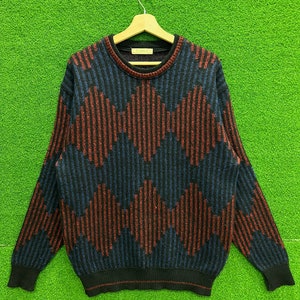 Vintage VISAVIS Knitwear Pullover Jumper Large Size