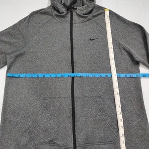 Nike Hoodie Zipper Therma Fit Embroidery Logo Nice Design image 10