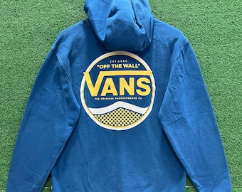 Vintage 80s Distressed Vans off the Wall Sweatshirt Vans