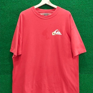 Vintage Quicksilver T Shirt Flower Logo