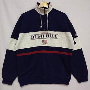 Vintage Bush Hill Sport Collection Embroidery Big Spellout