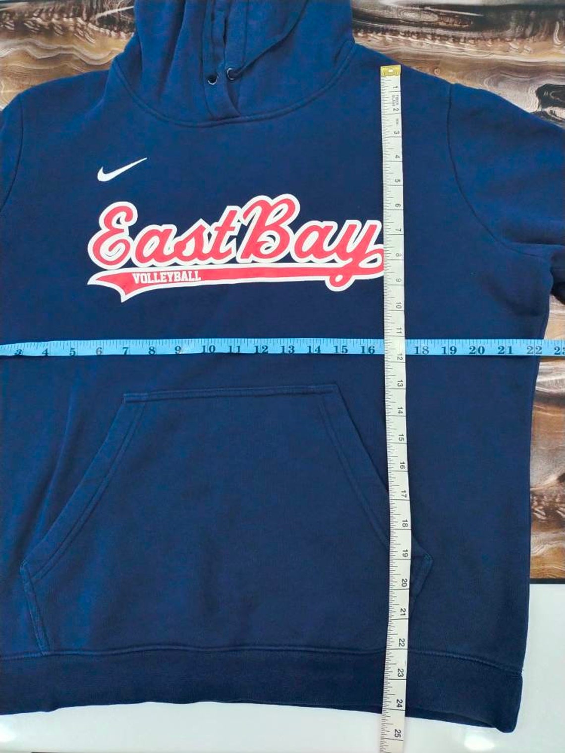 Nike Vintage Hoodie Eastbay Volleyball Big Spellout Etsy