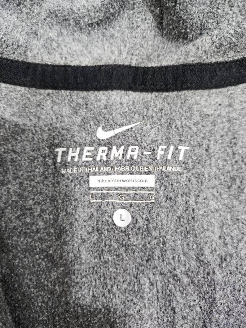 Nike Hoodie Zipper Therma Fit Embroidery Logo Nice Design image 8