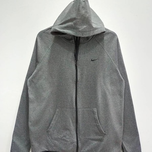 Nike Hoodie Zipper Therma Fit Embroidery Logo Nice Design image 1