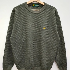 RARE!! Professional Golfer Golden Bear Jack Nicklaus Knitwear Pullover Jumper Sweatshirt