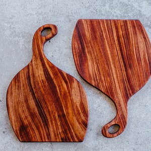 Ribbon Mahogany Charcuterie Board