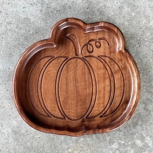 Herfst Halloween Walnoot Catchall Dienblad