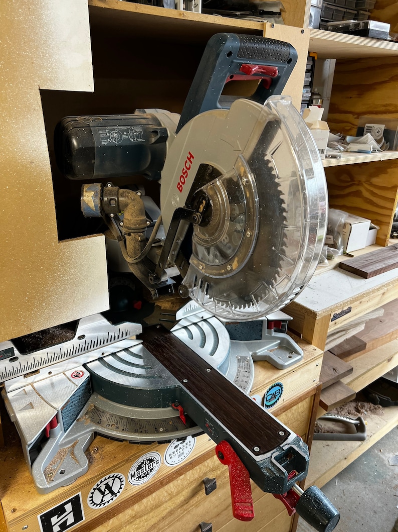 Zero Clearance Insert for Bosch 12 Miter Saw GCM12SD Etsy