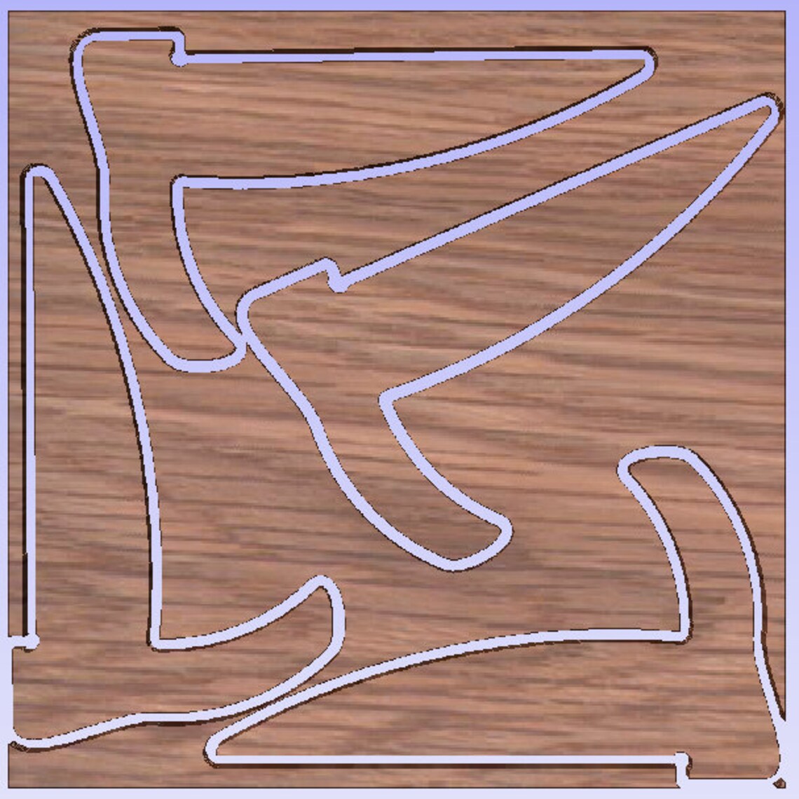 Table Saw Push Stick // SVG DXF PDF Etsy