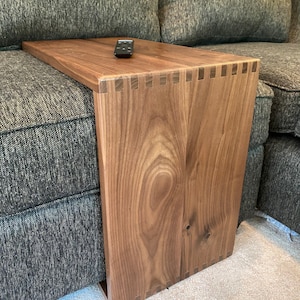 Couch and Sectional SLIDE Table, Sectional Table, Side Table, C Table; As Seen on TikTok/Instagram