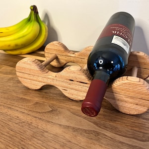 Unique Stackable Wine Rack image 1