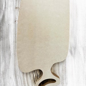 Charcuteriebordsjabloon - Freessjabloon MDF