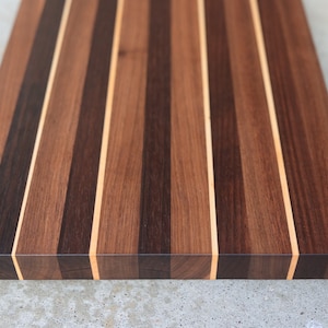 Cutting Board - Black & Peruvian Walnut