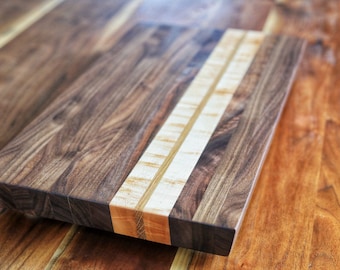 Walnut and Maple Cutting Board