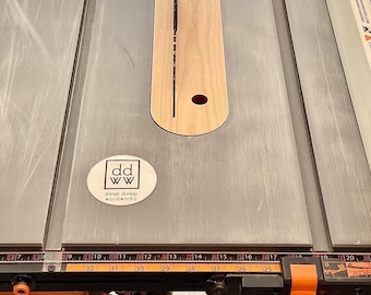 RIDGID R4550 Table Saw Zero Clearance Insert Plate, Hardwood