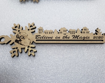 Magic Santa Christmas Key - Believe In the Magic for Christmas  - Kids Magic Key (2020, 2021 and blank version)